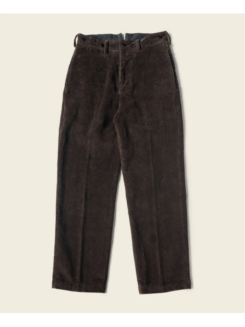 Bronson 17Oz Corduroy Work Pants 1920S Vintage Trousers 30 - Picture 4 of 12